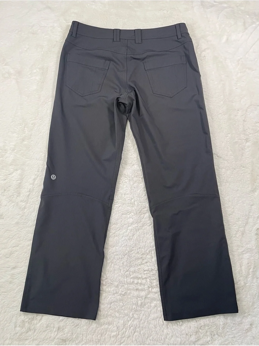 lululemon athletica Men's Charcoal Performance Chinos, Size 36